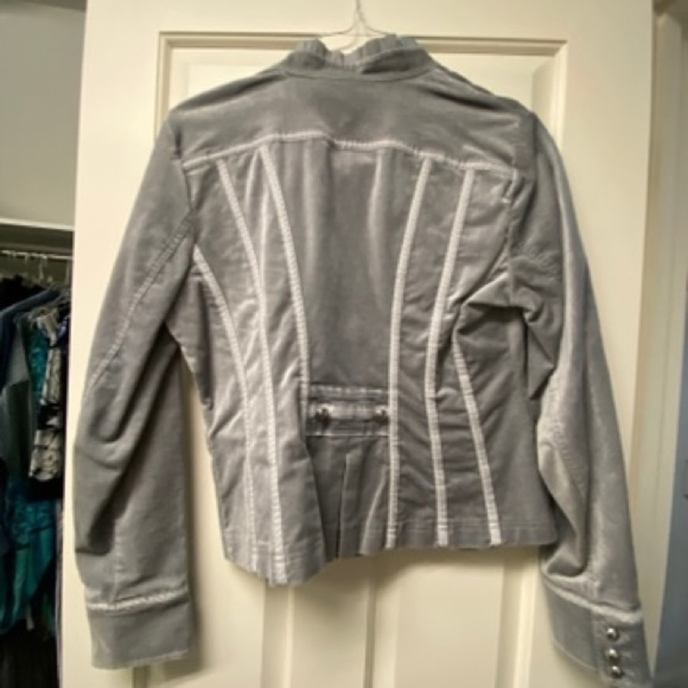 Black House White Market Velvet Blazer